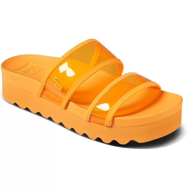imageReef Womens Vista Hi Energy Slide SandalOrangeade