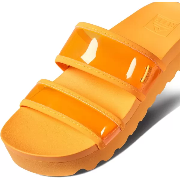 imageReef Womens Vista Hi Energy Slide SandalOrangeade
