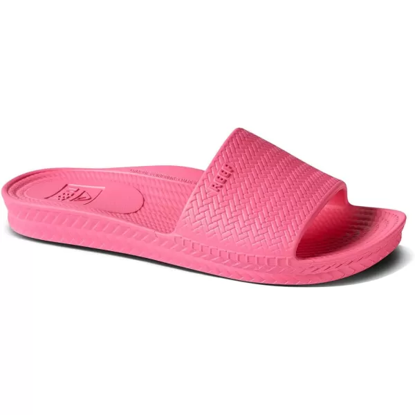 imageReef Womens Water Scout Slide SandalHot Pink