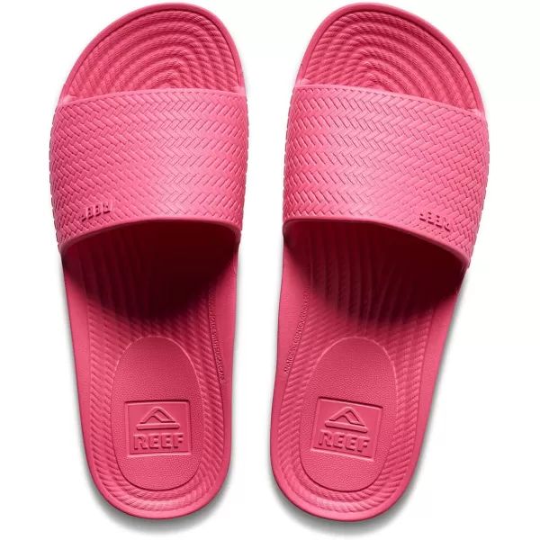 imageReef Womens Water Scout Slide SandalHot Pink