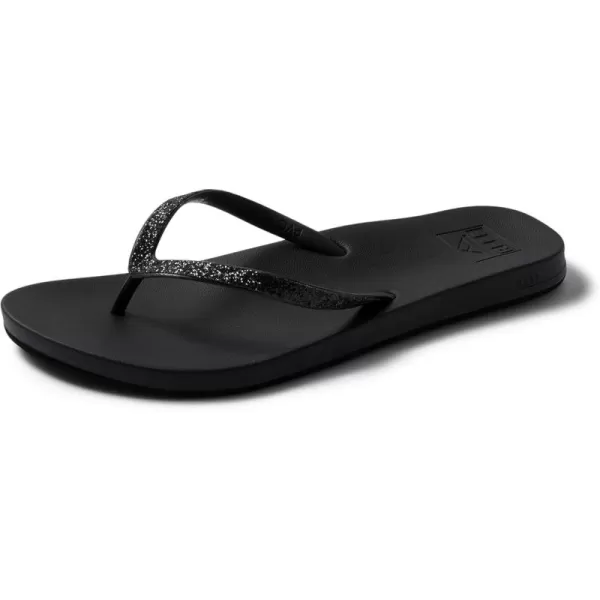 imageREEF Cushion Stargazer Womens Flip Flop Super Lightweight Ultra Soft Cushion FootbedBlack