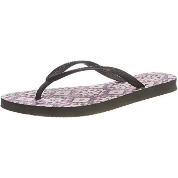 imageREEF Cushion Stargazer Womens Flip Flop Super Lightweight Ultra Soft Cushion FootbedMulticolour Seafoam Sem