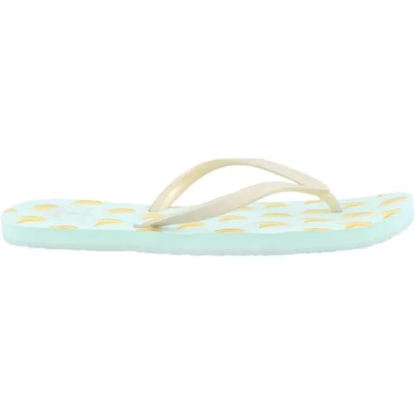 imageREEF Stargazer Womens Beach Flip Flop Super Lightweight and Soft Footbed Thin Glitter StrapBanana