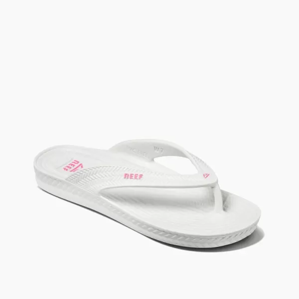 imageREEF Water Court Womens Beach Flip Flop Soft Cushion Footbed Water Friendly Arch SupportWhite