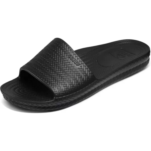 imageREEF Womens Water Scout Slide SandalBlack
