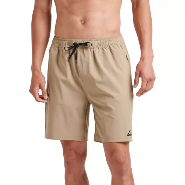 imageReef Mens 17 quot Elastic Waist ShortCoriander Jackson