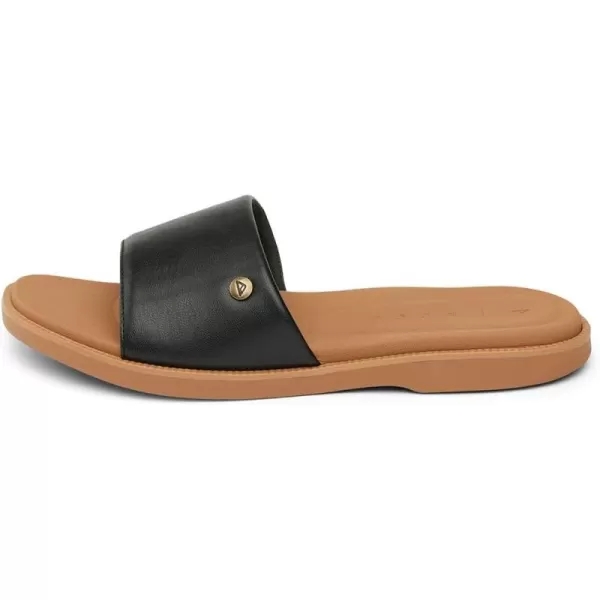imageReef Womens Sunny Arrianah SlidesSandalsBlackTan