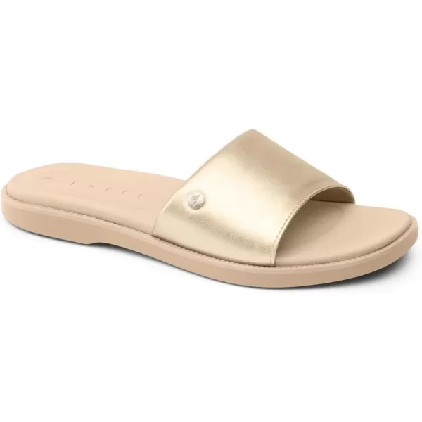 imageReef Womens Sunny Arrianah SlidesSandalsGolden Hour