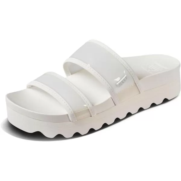 imageReef Womens Vista Hi Energy Slide SandalCloud Transparent