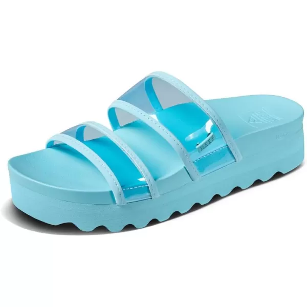imageReef Womens Vista Hi Energy Slide SandalLight Blue