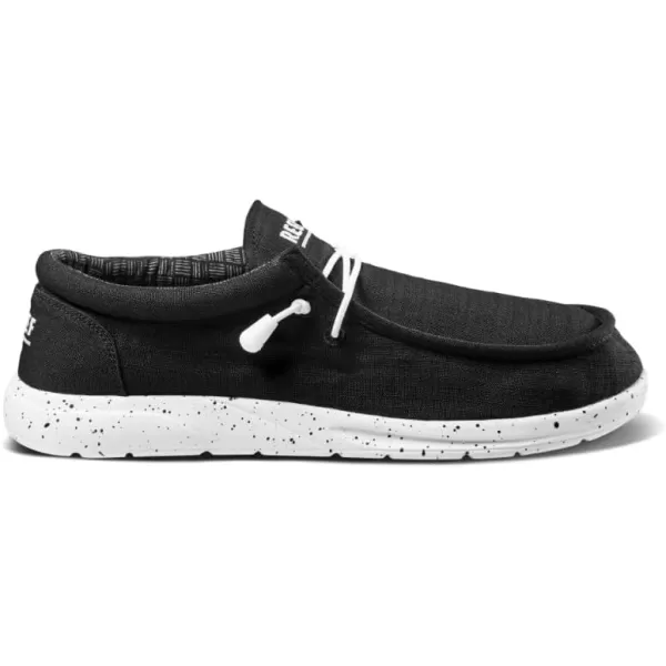 imageREEF Cushion Coast TX Mens Shoe Lightweight ampamp Breathable Memory Foam FootbedBlackWhite