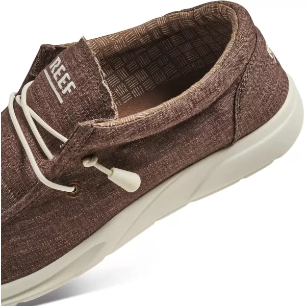 imageREEF Cushion Coast TX Mens Shoe Lightweight ampamp Breathable Memory Foam FootbedBrown