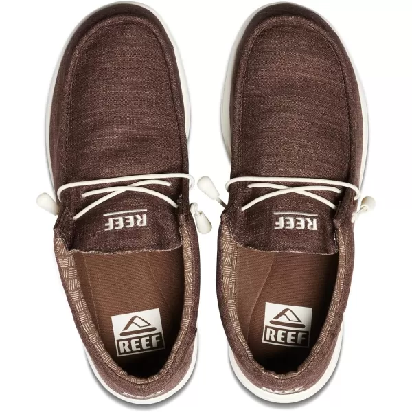 imageREEF Cushion Coast TX Mens Shoe Lightweight ampamp Breathable Memory Foam FootbedBrown