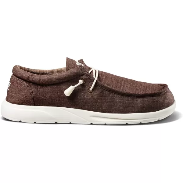 imageREEF Cushion Coast TX Mens Shoe Lightweight ampamp Breathable Memory Foam FootbedBrown