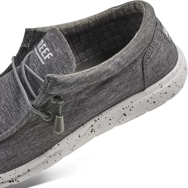 imageREEF Cushion Coast TX Mens Shoe Lightweight ampamp Breathable Memory Foam FootbedCharcoal