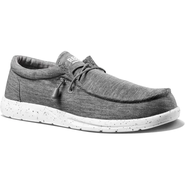 imageREEF Cushion Coast TX Mens Shoe Lightweight ampamp Breathable Memory Foam FootbedCharcoal