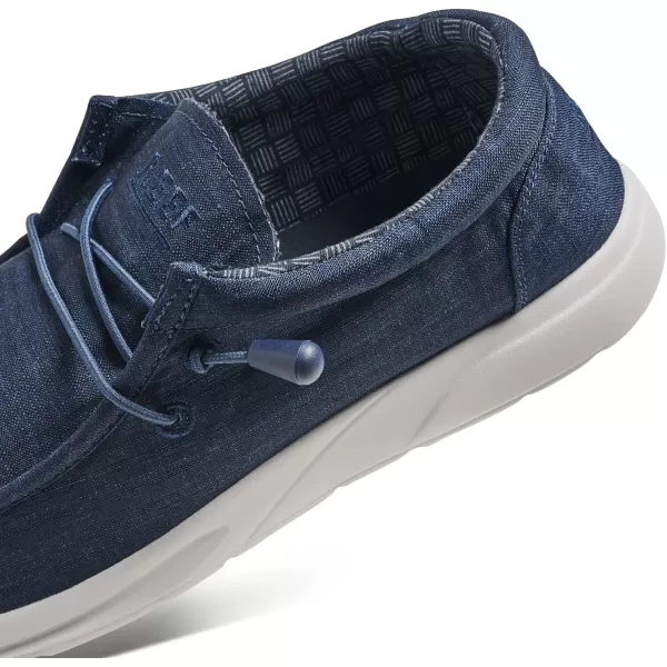 imageREEF Cushion Coast TX Mens Shoe Lightweight ampamp Breathable Memory Foam FootbedNavy