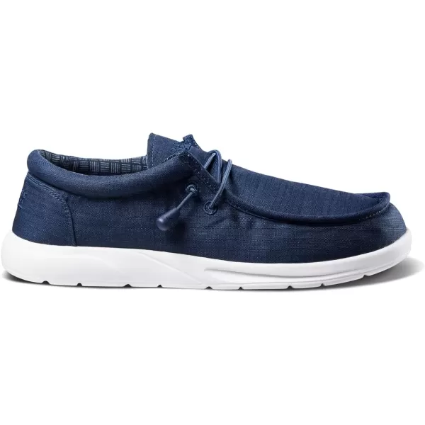 imageREEF Cushion Coast TX Mens Shoe Lightweight ampamp Breathable Memory Foam FootbedNavy