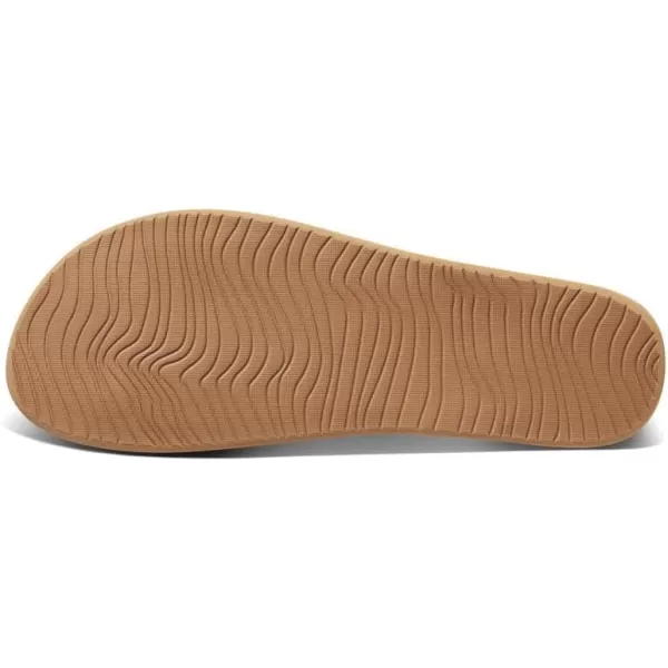 imageREEF Cushion Court Twist Womens Flip Flop Molded Cushion Footbed Arch SupportBlack