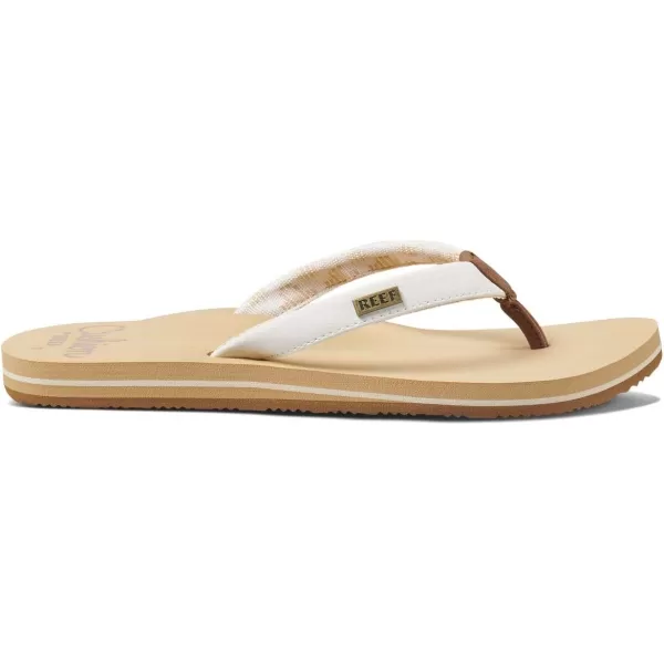 imageREEF Cushion Sands Womens Beach Flip Flop Ultra Soft Cushion Footbed Arch SupportCloud