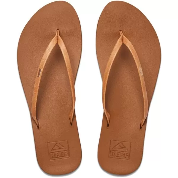 imageREEF Cushion Slim Womens Flip Flop Super Lightweight Ultra Soft Cushion FootbedNatural
