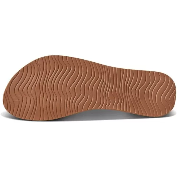 imageREEF Cushion Slim Womens Flip Flop Super Lightweight Ultra Soft Cushion FootbedNatural