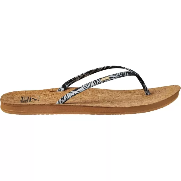 imageREEF Cushion Slim Womens Flip Flop Super Lightweight Ultra Soft Cushion FootbedPalmia