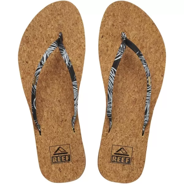imageREEF Cushion Slim Womens Flip Flop Super Lightweight Ultra Soft Cushion FootbedPalmia