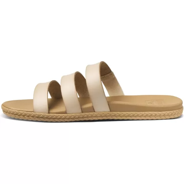 imageREEF Womens Cushion Ruby Slide SandalSeashell