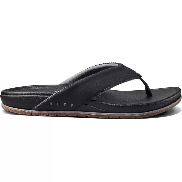 imageReef Mens Cushion Bonzer SandalBlackGum