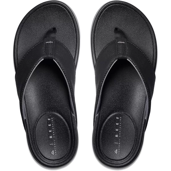 imageReef Mens Cushion Bonzer SandalBlackGum