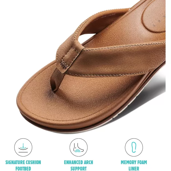 imageReef Mens Cushion Bonzer SandalTan