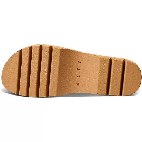 imageReef Womens Cushion Lennox Higher SandalBlackTan