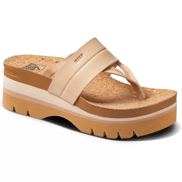 imageReef Womens Cushion Lennox Higher SandalSeashell