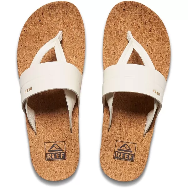 imageReef Womens Cushion Lennox Higher SandalWhisper White