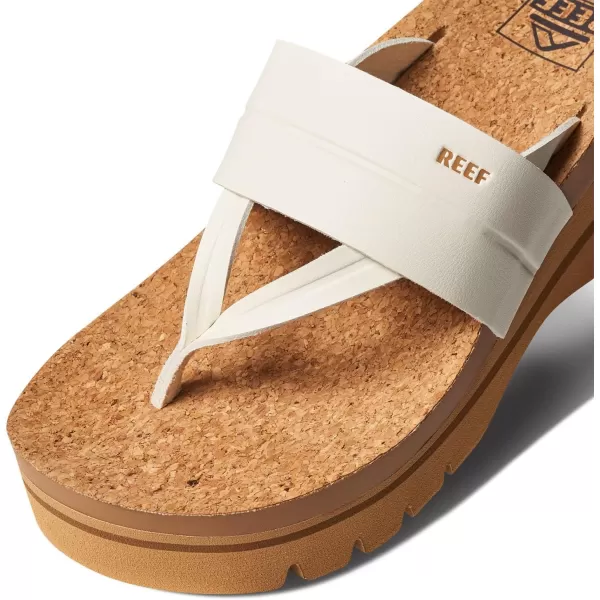 imageReef Womens Cushion Lennox Higher SandalWhisper White
