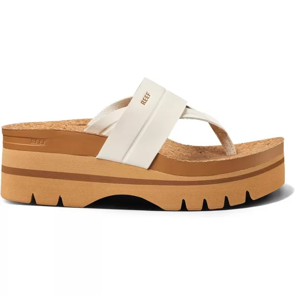 imageReef Womens Cushion Lennox Higher SandalWhisper White