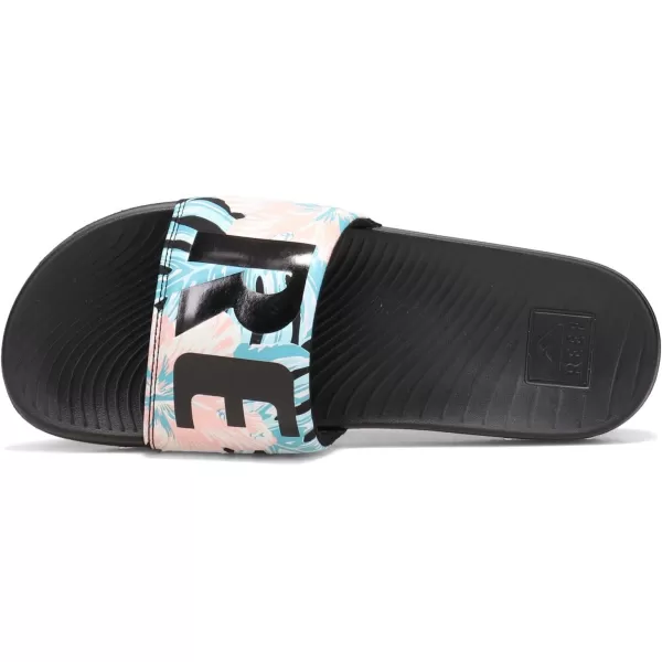 imageReef Womens One SlidePink Hibiscus