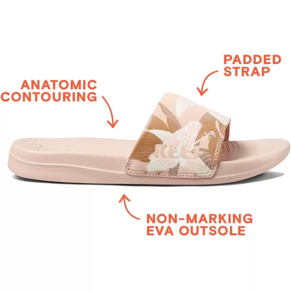 imageReef Womens One SlideSand Hibiscus