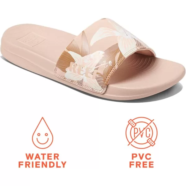 imageReef Womens One SlideSand Hibiscus
