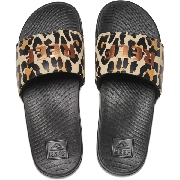 imageReef Womens Sandals  One SlideClassic Leopard