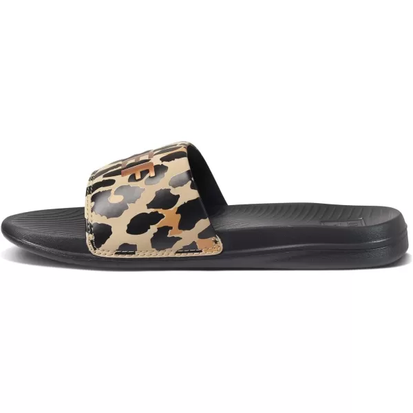 imageReef Womens Sandals  One SlideClassic Leopard