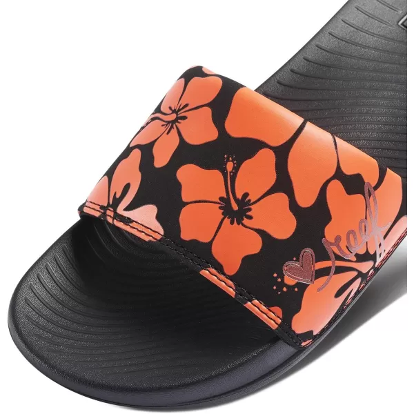 imageReef Womens Sandals  One SlideHibiscus