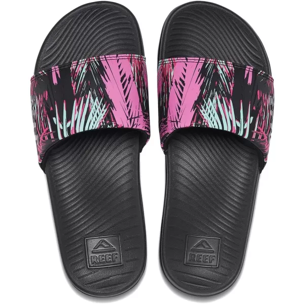 imageReef Womens Sandals  One SlidePalm Fronds