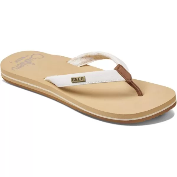 imageREEF Cushion Sands Womens Beach Flip Flop Ultra Soft Cushion Footbed Arch SupportCloud