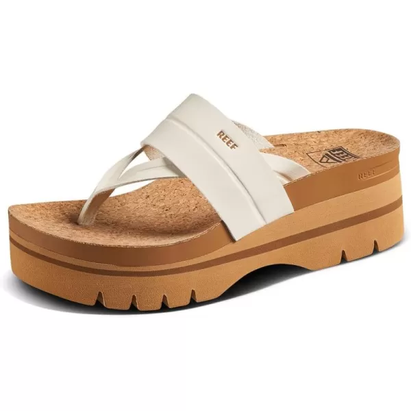 imageReef Womens Cushion Lennox Higher SandalWhisper White
