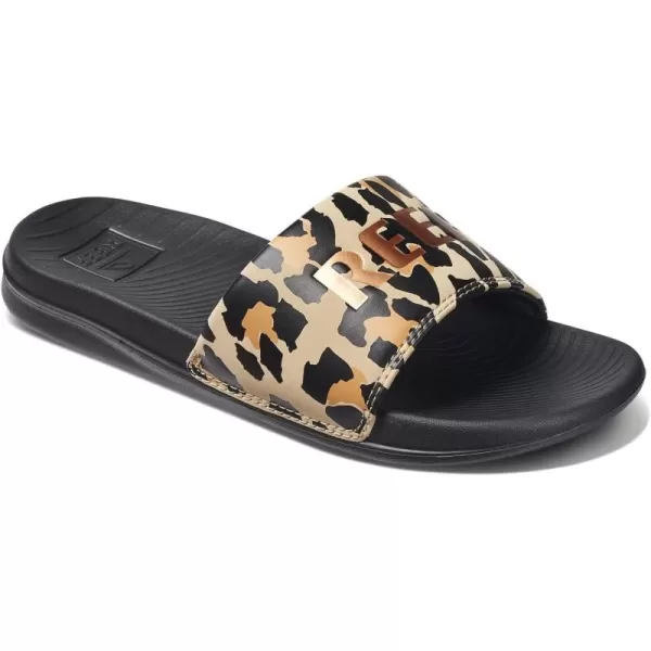imageReef Womens Sandals  One SlideClassic Leopard