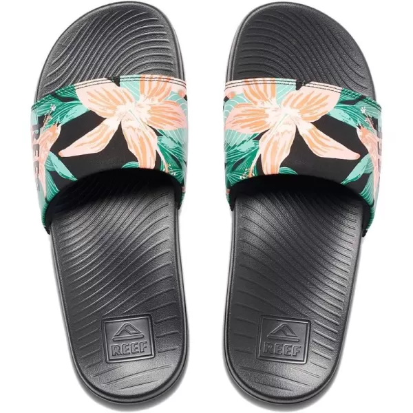 imageReef Womens Sandals  One SlideHibiscus 1