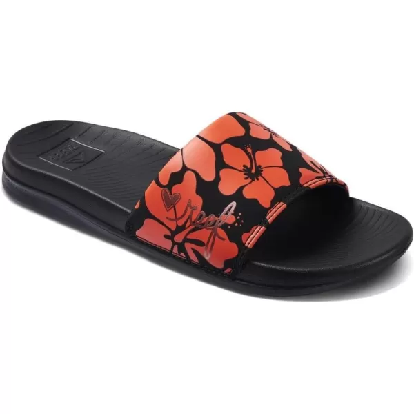 imageReef Womens Sandals  One SlideHibiscus