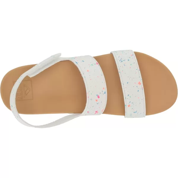imageREEF Kids Water Vista Platform Sandal Water Friendly Adjustable Velcro StrapConfetti